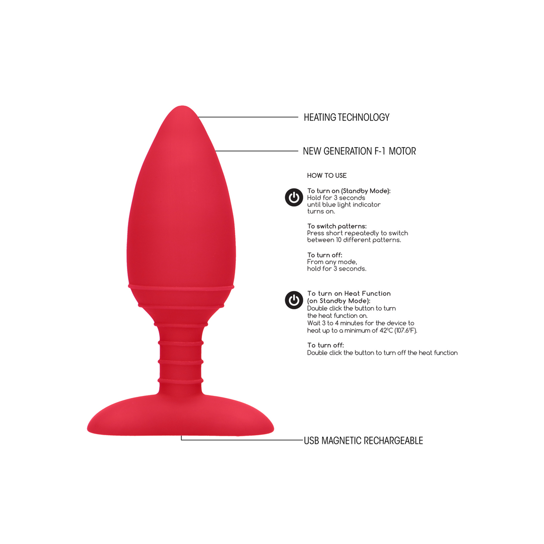 Glow – Heating Anal Butt Plug