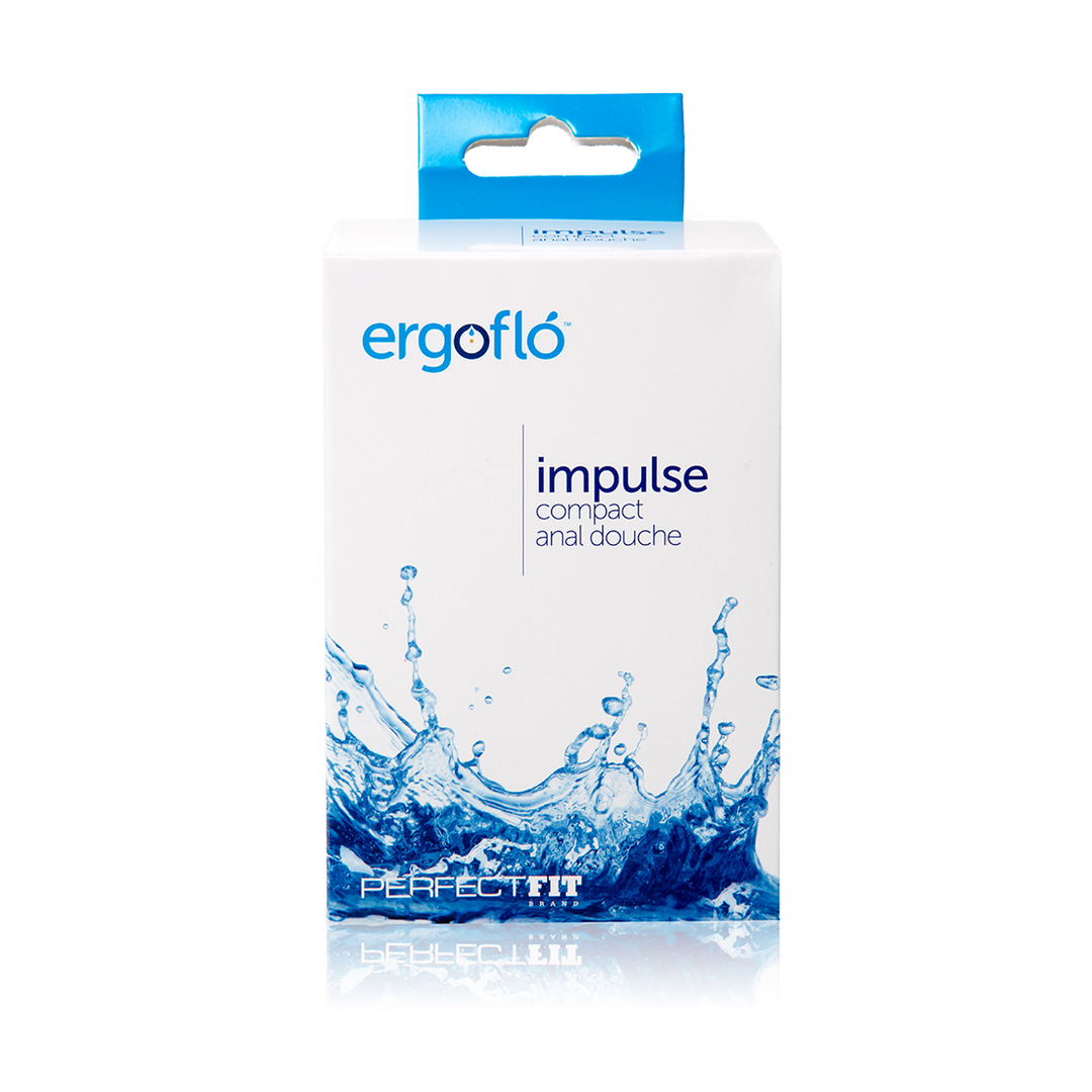 Ergoflo Impulse – Anale Douche – Zwart