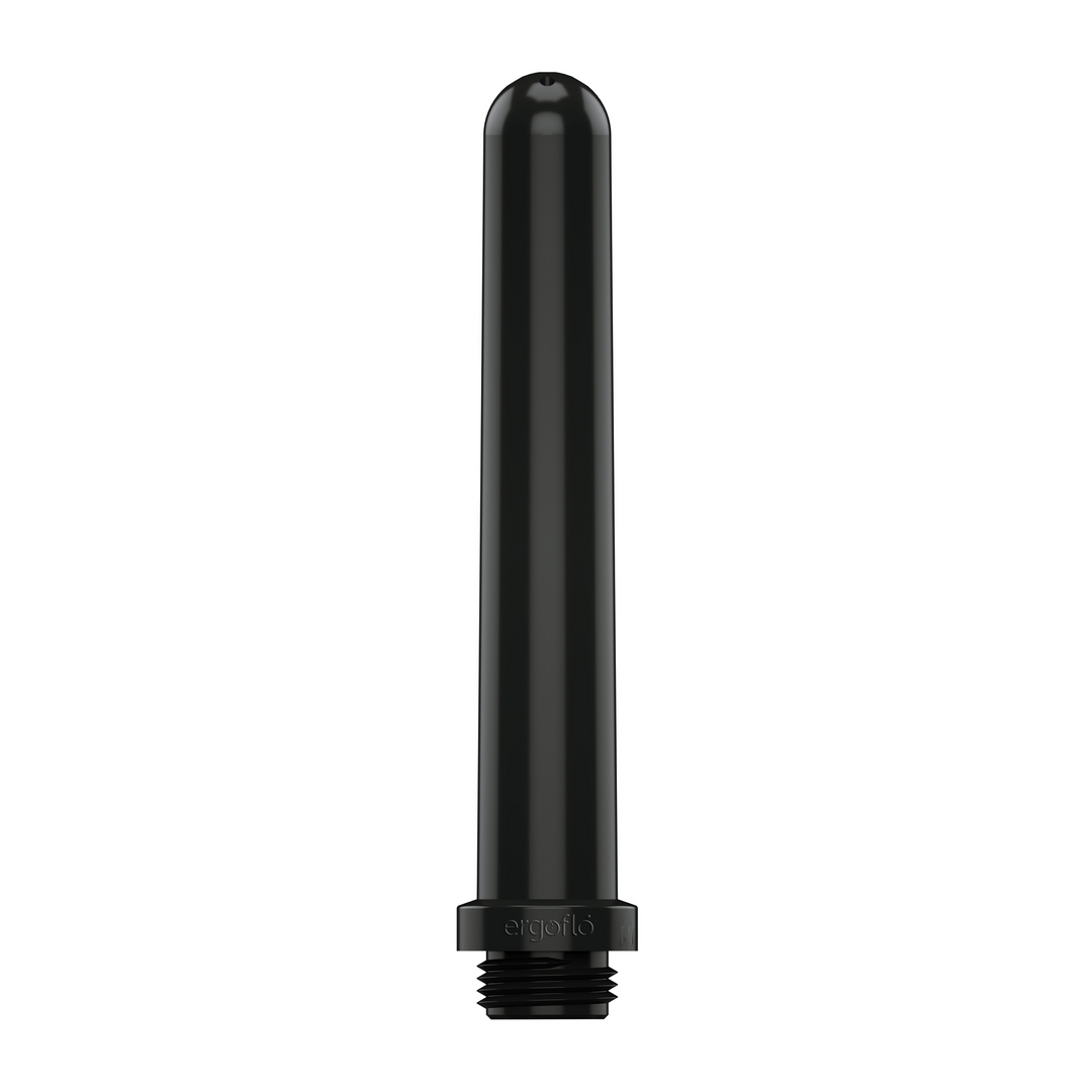 Ergoflo – Premium Tip voor Anale Douche – 5” / 13 cm – Zwart