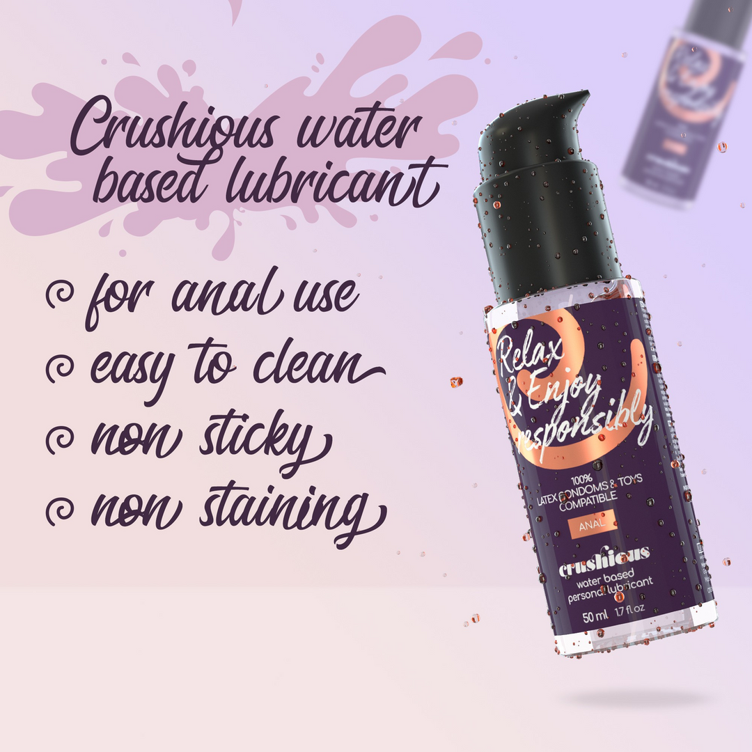 Lubrikants uz ūdens bāzes anālajam seksam - 1,7 fl unces / 50 ml
