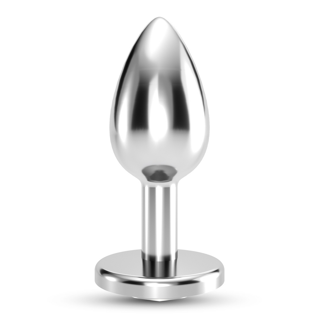 Bijou - Anal Jewel Plug - Large - Clear