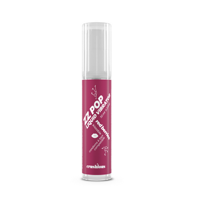 ZZ Pop - Kussbare Vloeibare Vibrator - Rode Bessen - 0,3 fl oz / 10 ml ZZ Pop - Kussbare Vloeibare Vibrator - Rode Bessen - 0,3 fl oz / 10 ml