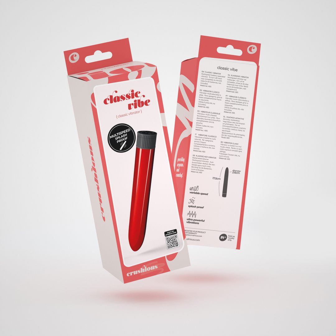Classic Vibe - Classic Vibrator - Red