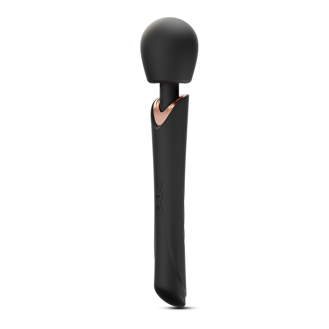 Holly - Rechargeable Wand Massager - Black