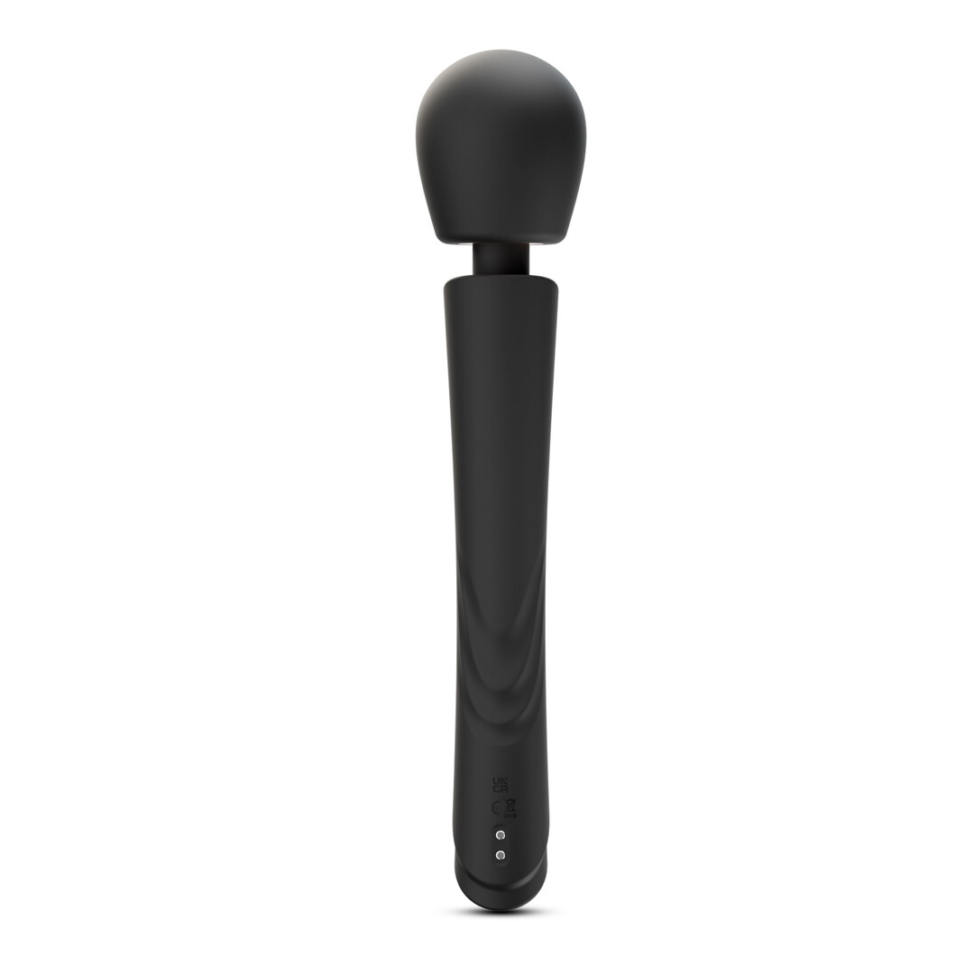 Holly - Rechargeable Wand Massager - Black