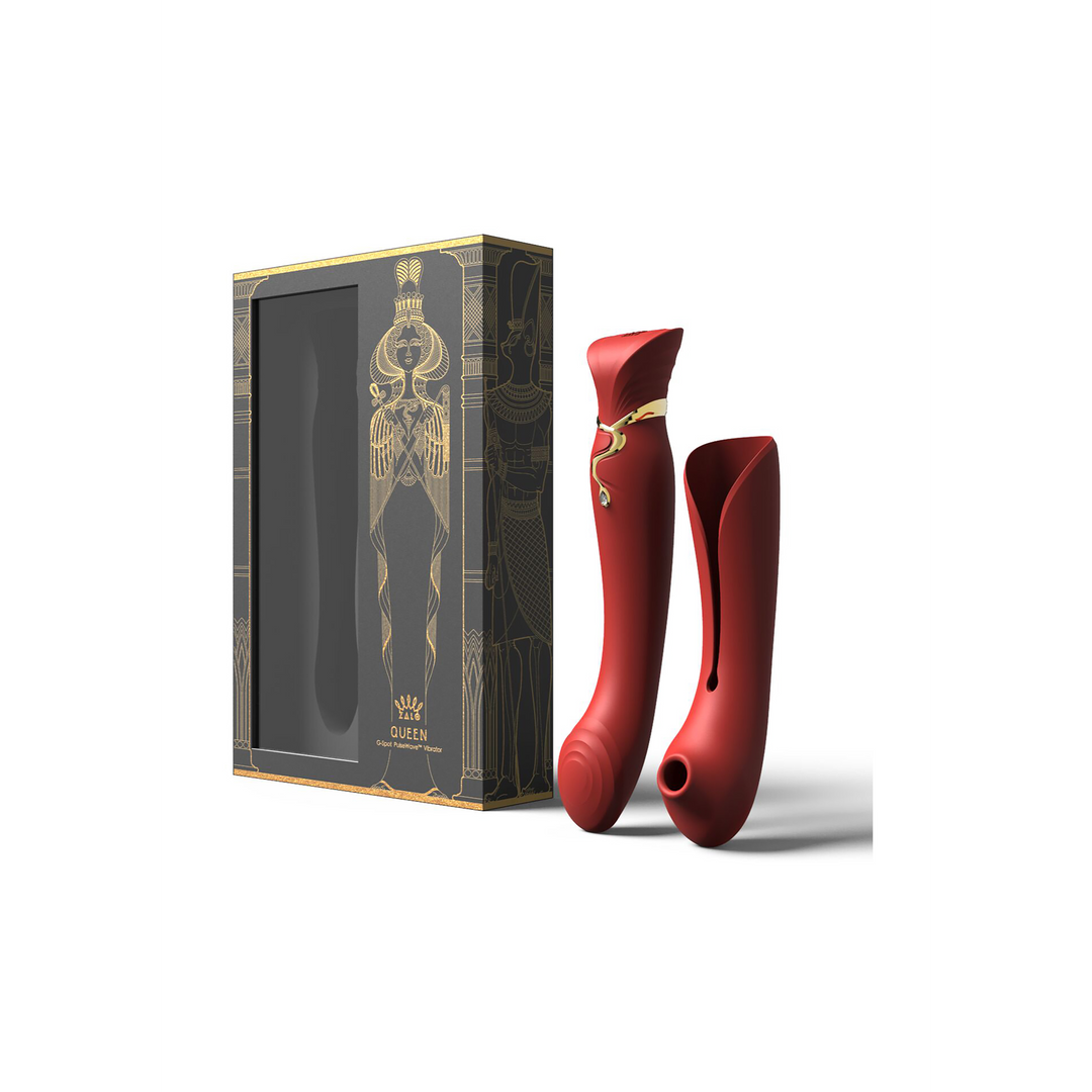 Queen – G-Spot Vibrator en Air Pulse Stimulator