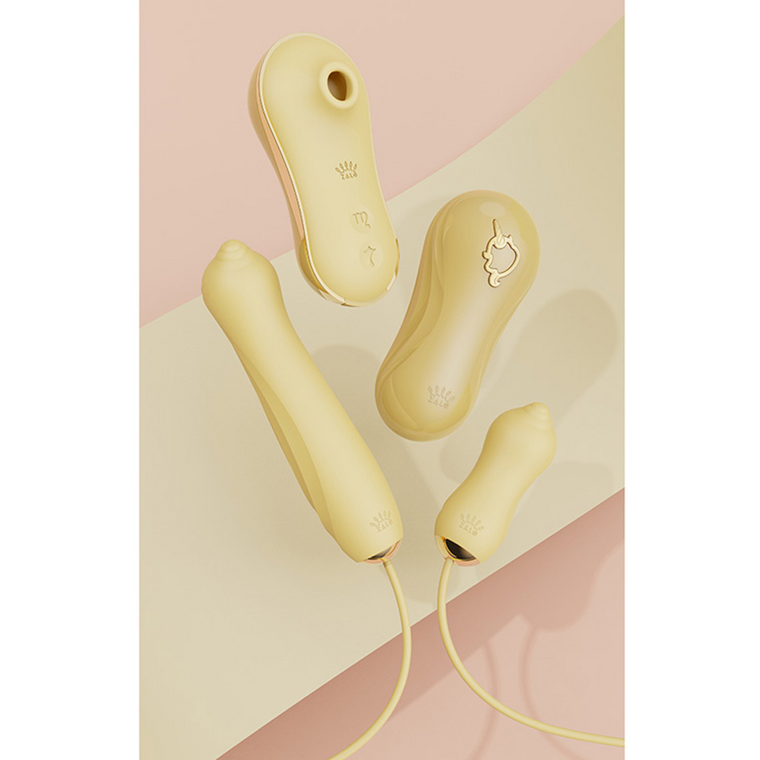 Sūcošais vibrators ar sūkni un dažādiem stiprinājumiem