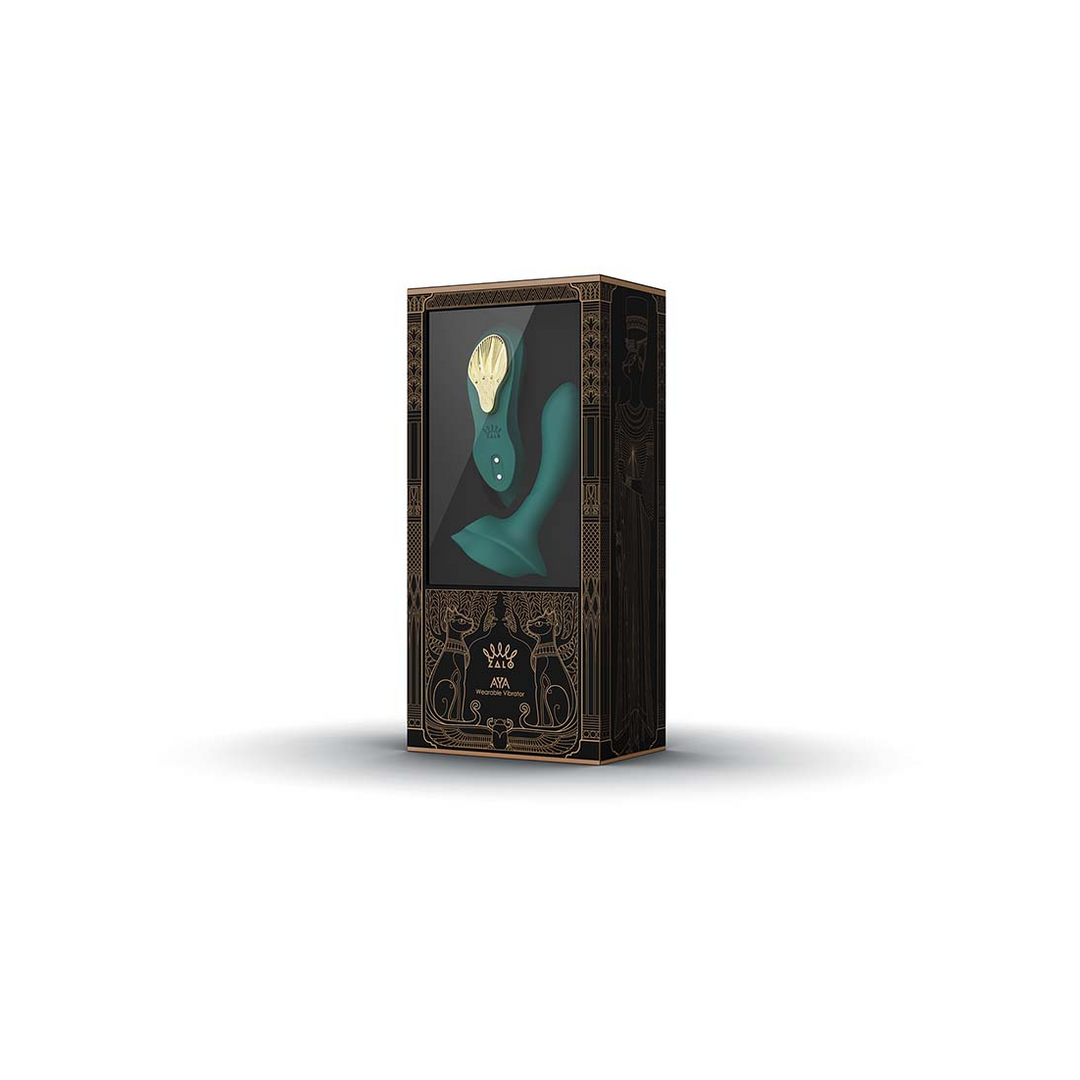 Aya – Draagbare Vibrator – Turquoise Groen
