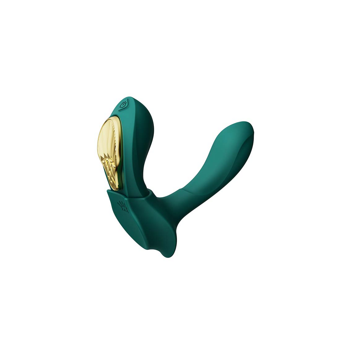 Aya – Draagbare Vibrator – Turquoise Groen