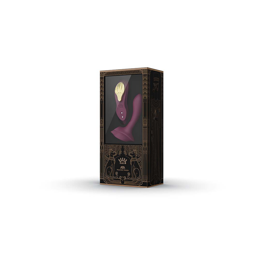 Aya – Draagbare Vibrator – Fluweel Paars