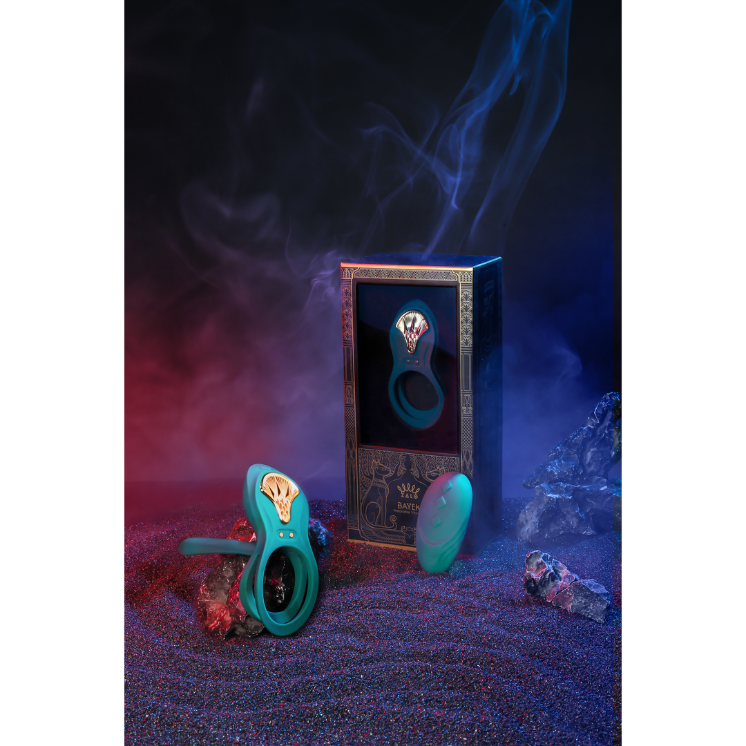 BAYEK – Draagbare Vibrator – Turquoise Groen
