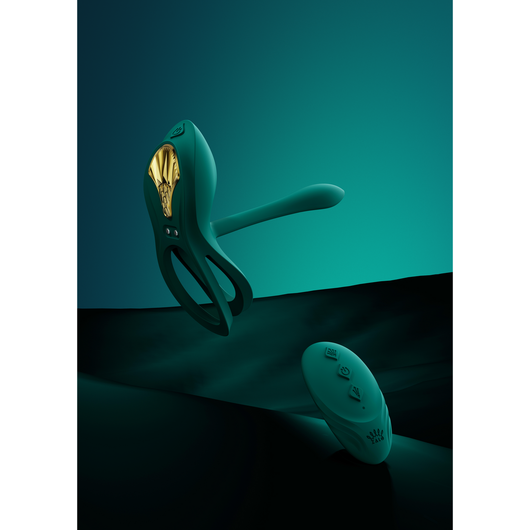 BAYEK – Draagbare Vibrator – Turquoise Groen