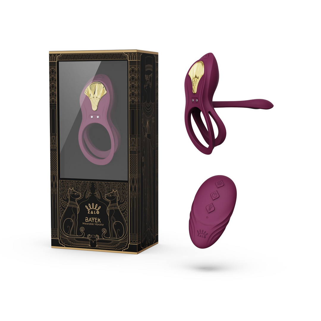 BAYEK – Draagbare Vibrator – Velvet Paars