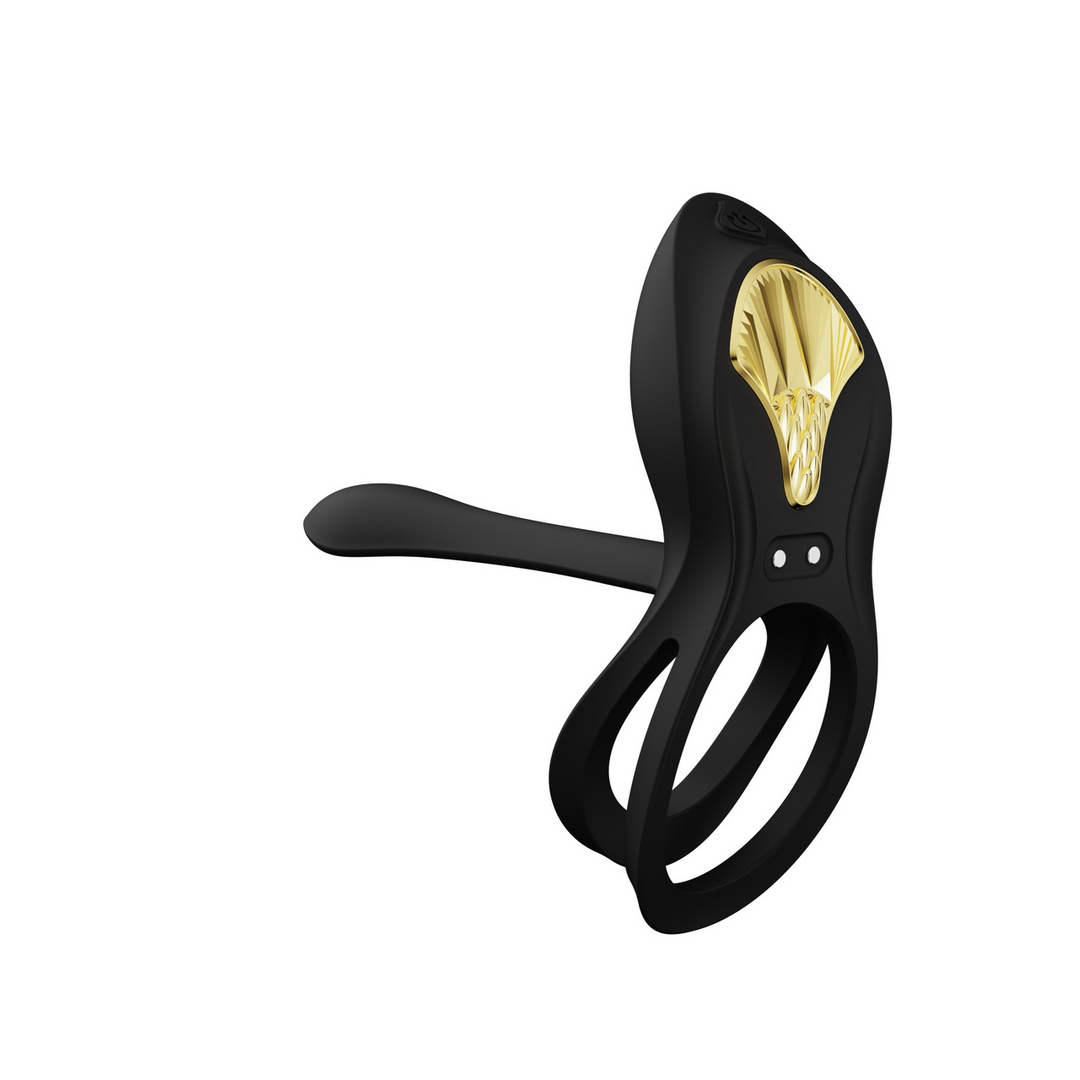 BAYEK – Draagbare Vibrator – Obsidiaan Zwart