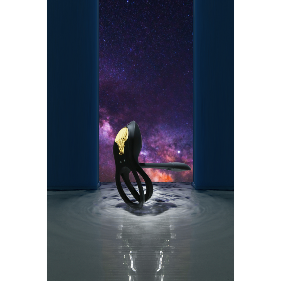 BAYEK – Draagbare Vibrator – Obsidiaan Zwart