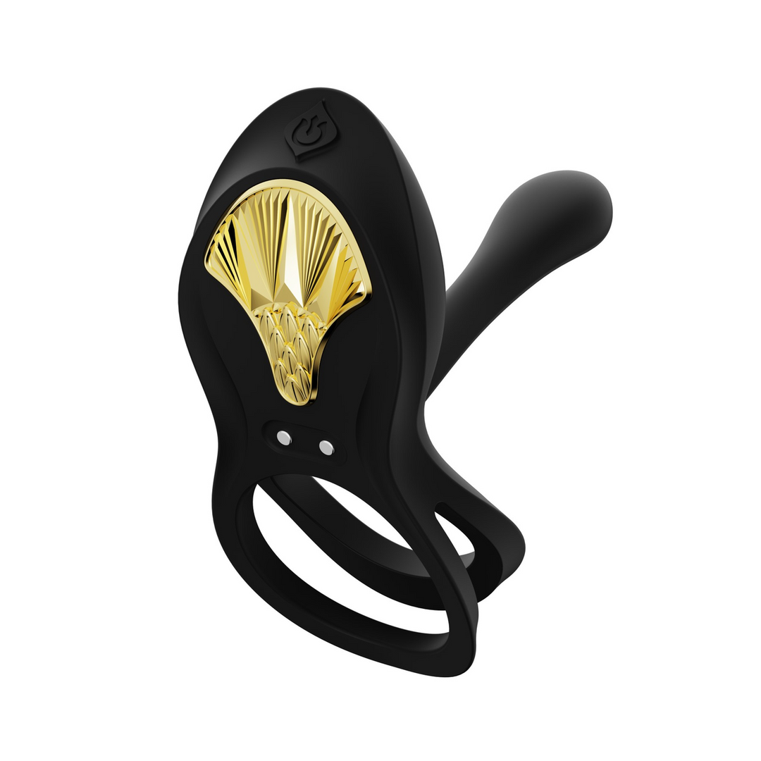 BAYEK – Draagbare Vibrator – Obsidiaan Zwart