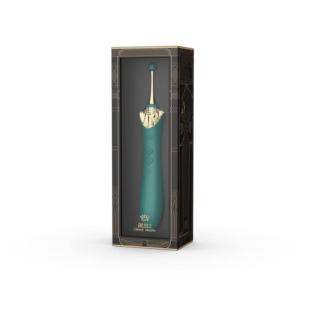 Bess 2 – Clitorale Vibrator – Turquoise Groen