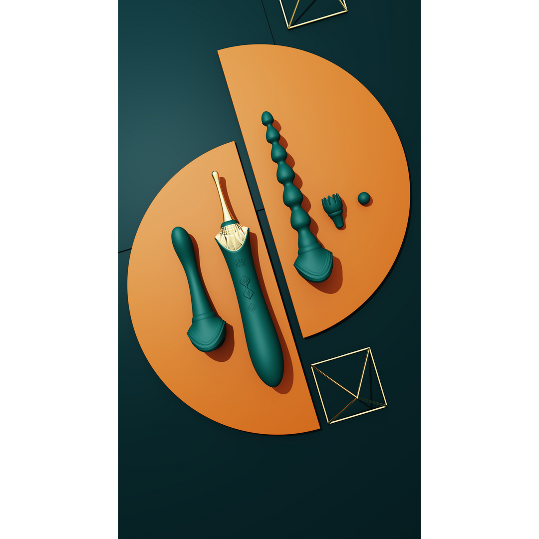 Bess 2 – Clitorale Vibrator – Turquoise Groen
