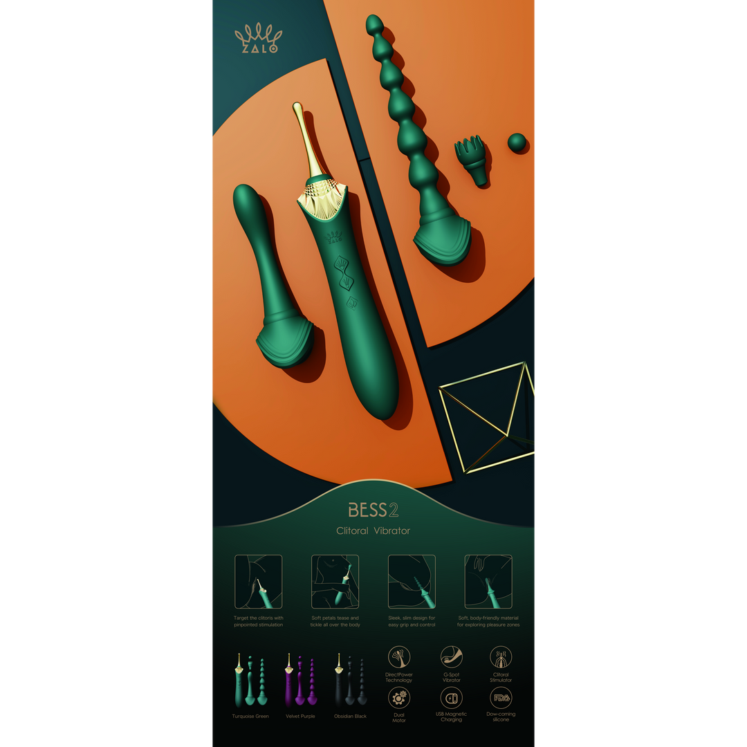 Bess 2 – Clitorale Vibrator – Velvet Paars