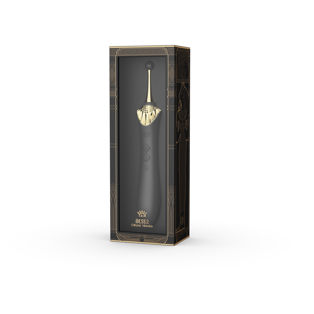 Bess 2 – Clitorale Vibrator – Obsidian Zwart