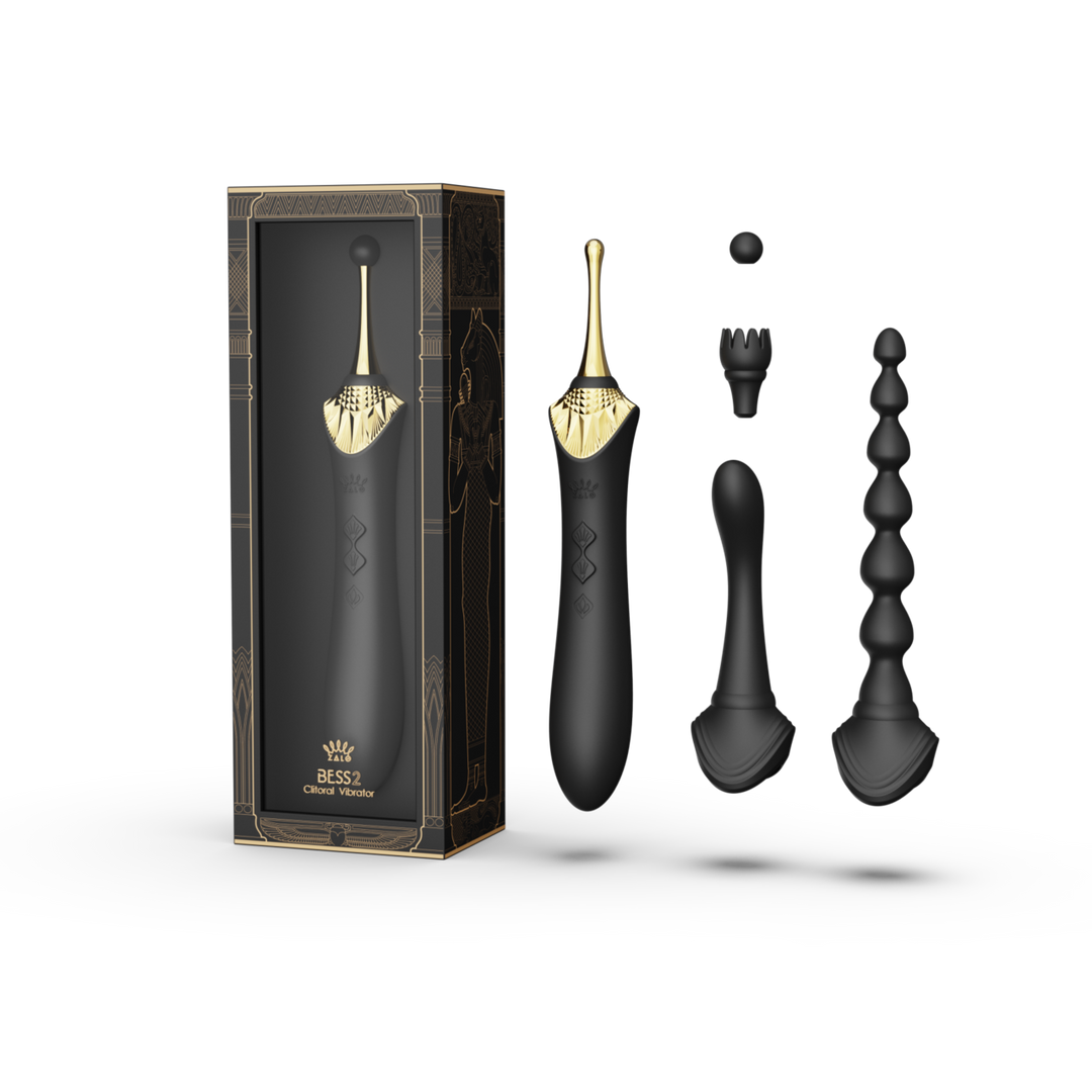 Bess 2 – Clitorale Vibrator – Obsidian Zwart