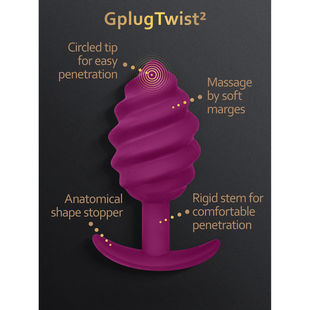 G-Plug Twist 2 – Fuchsia