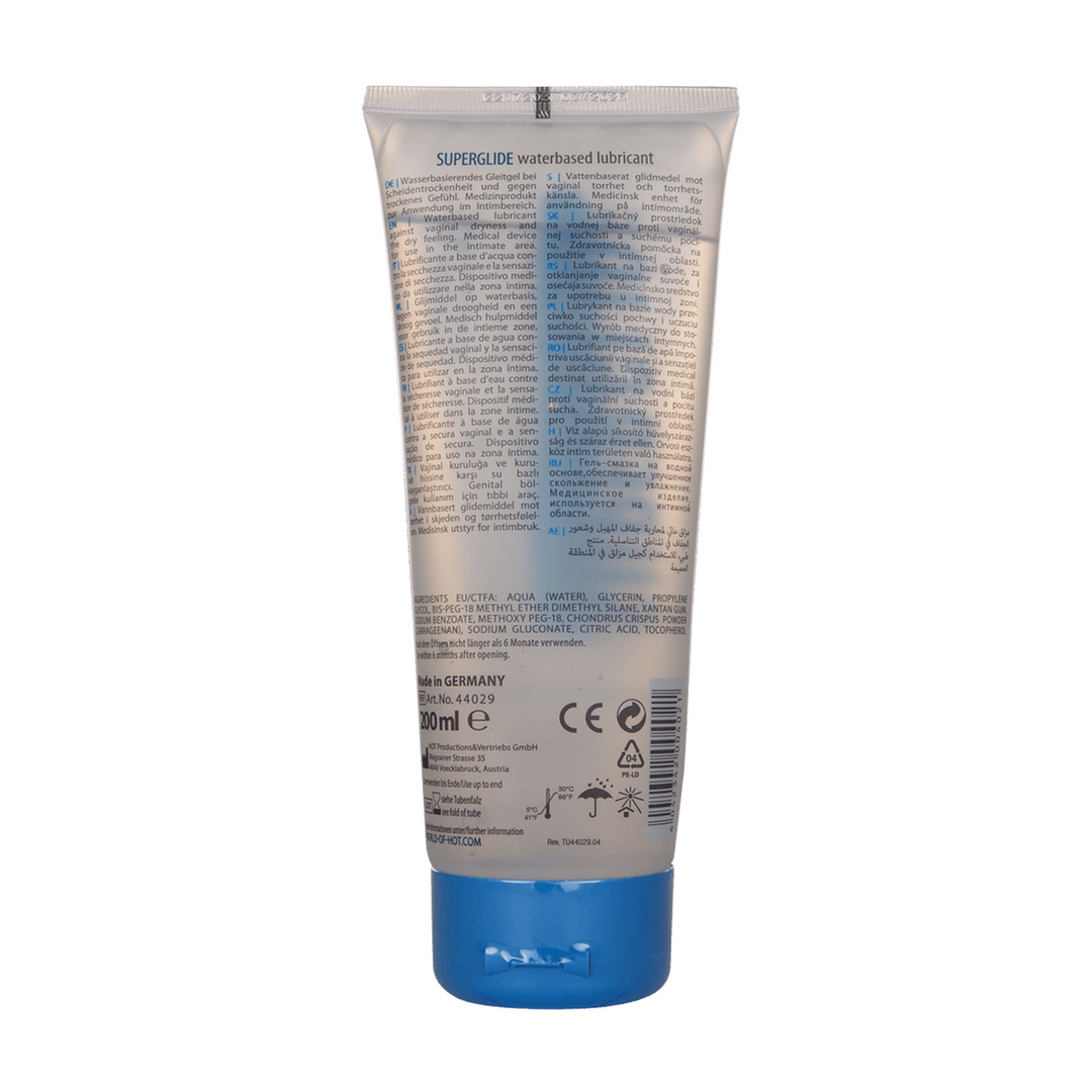 Superglide Liquid Pleasure – Waterbased Lubricant – 7 fl oz / 200 ml