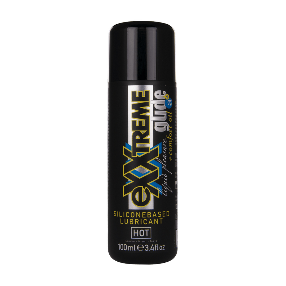Exxtreme Glide – Siliconenbasis Glijmiddel met Comfort Olie – 3 fl oz / 100 ml