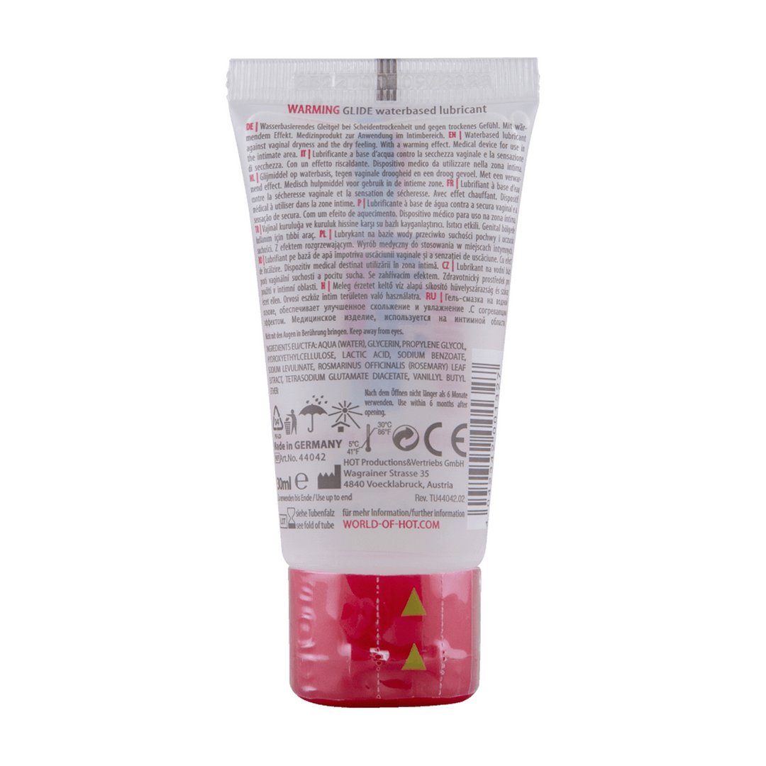 Warming Glide Liquid Pleasure – Waterbased Lubricant – 1 fl oz / 30 ml