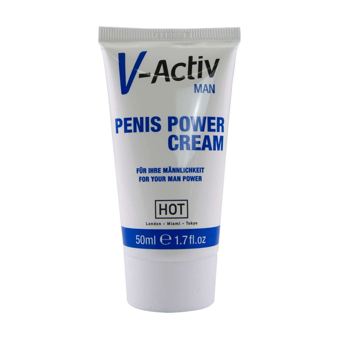V-Activ – Penis Power Cream voor Mannen – 2 fl oz / 50 ml
