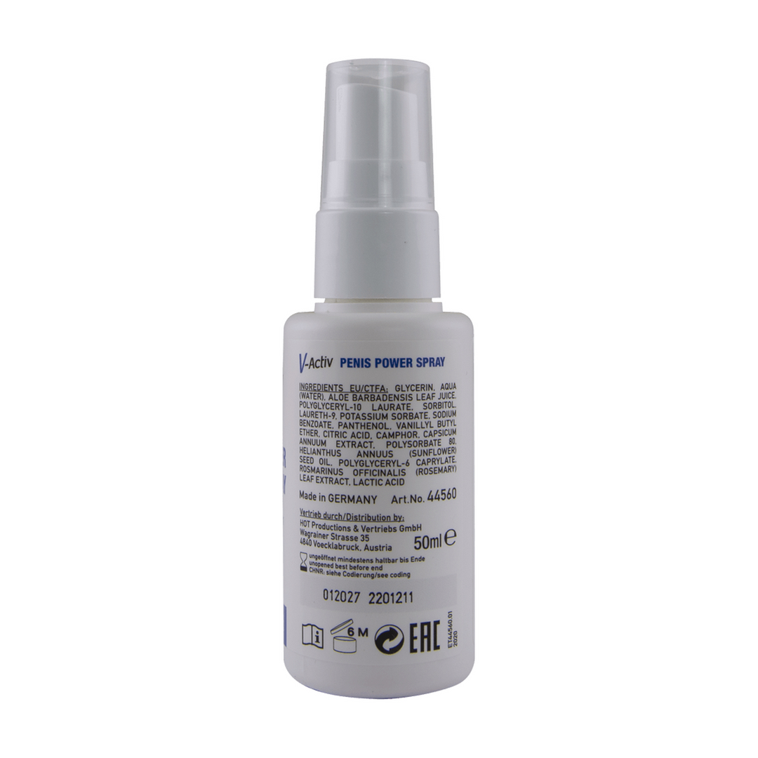 V-Activ – Penis Power Spray voor Mannen – 2 fl oz / 50 ml