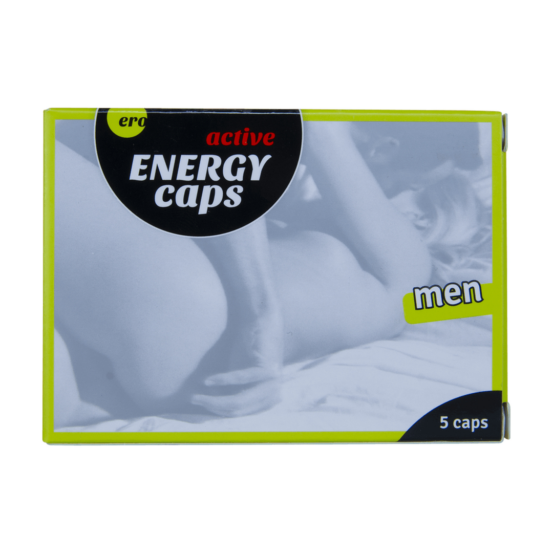 Energy Caps – Stimulerende Pillen voor Mannen – 5 Stuks