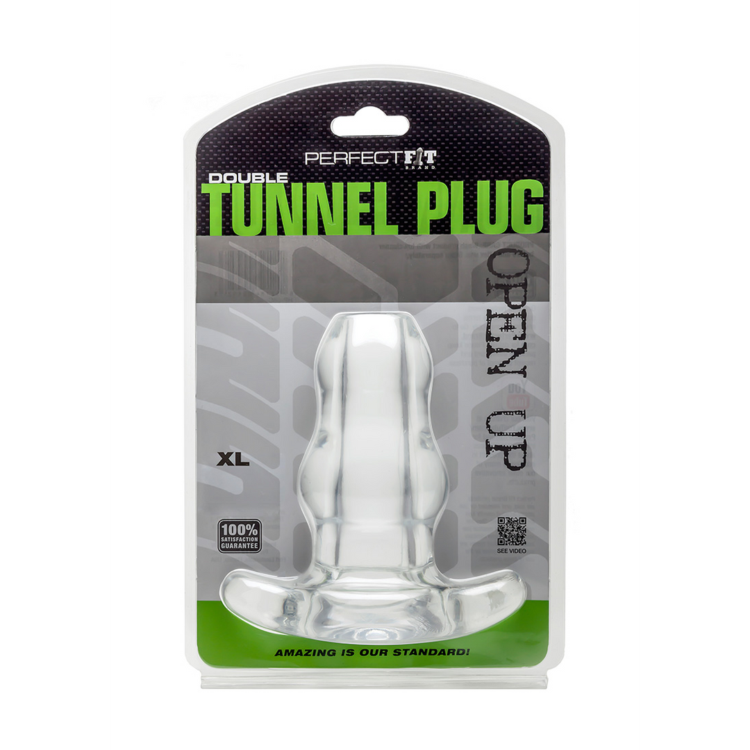 Dubbele Tunnel Plug – Holle Butt Plug – XL