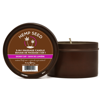 Skinny Dip Massagekaars - 6 oz / 170 gr