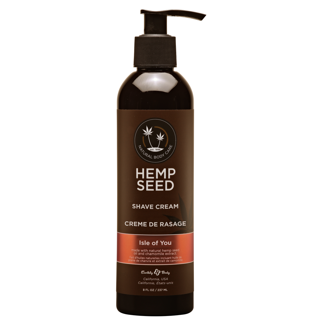 Isle of You – Hennepzaad Scheercrème – 8 fl oz / 237 ml