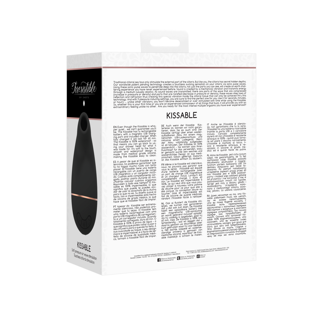 Kissable – Zuig Vibrator