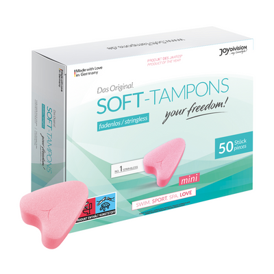 Zachte Tampons Mini - 50 Stuks Zachte Tampons Mini - 50 Stuks