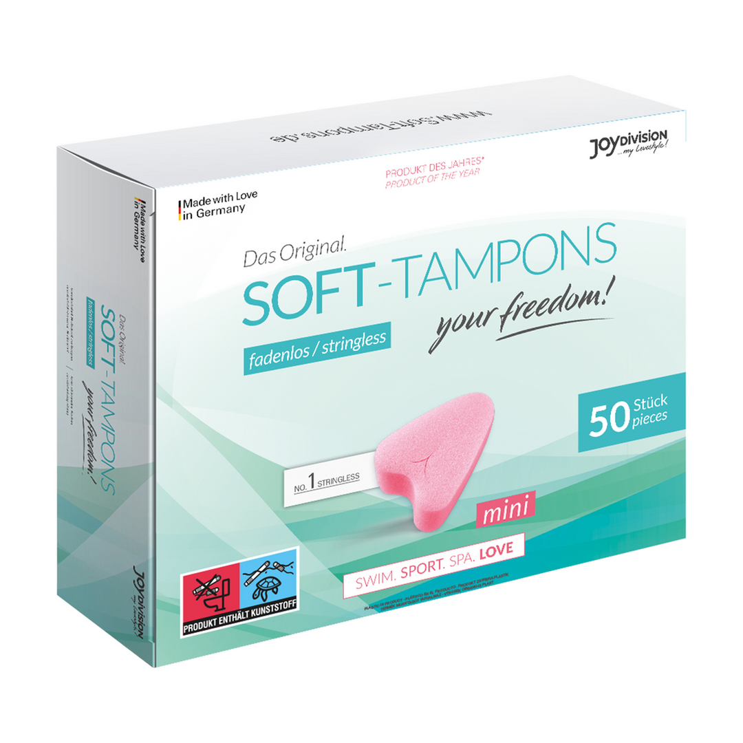 Zachte Tampons Mini – 50 Stuks