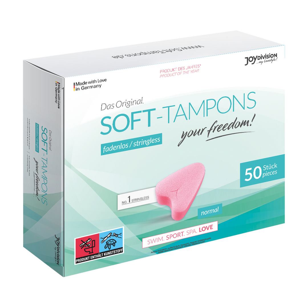 Zachte Tampons Normaal – 50 Stuks