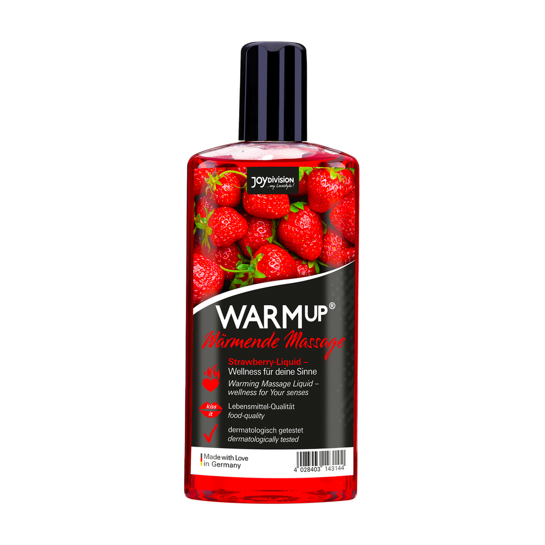 WARMup – Gearomatiseerde Verwarmende Glijmiddel – Aardbei – 5 fl oz / 150 ml