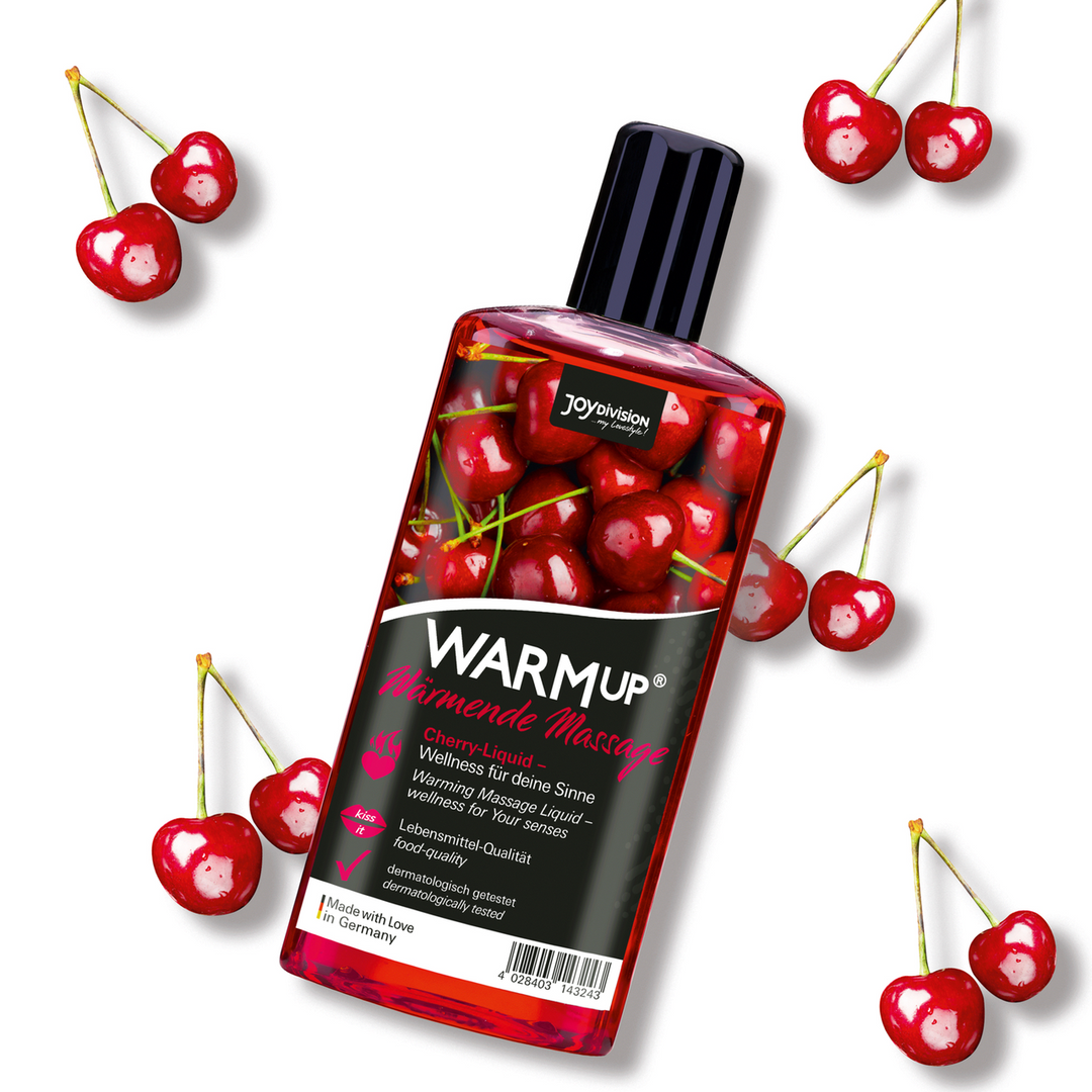 WARMup – Gearomatiseerde Verwarmende Glijmiddel – Kers – 5 fl oz / 150 ml