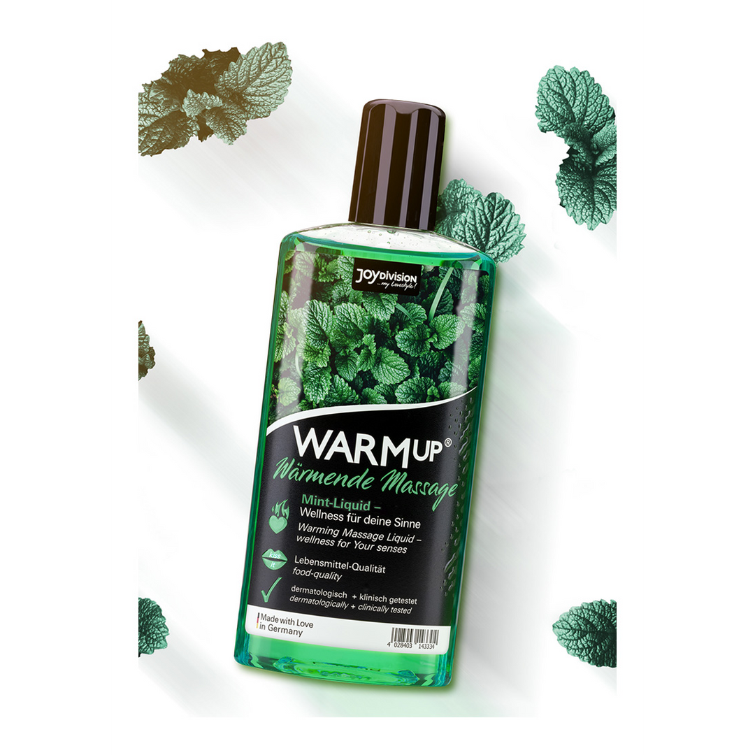 WARMup – Gearomatiseerde Verwarmende Glijmiddel – Munt – 5 fl oz / 150 ml