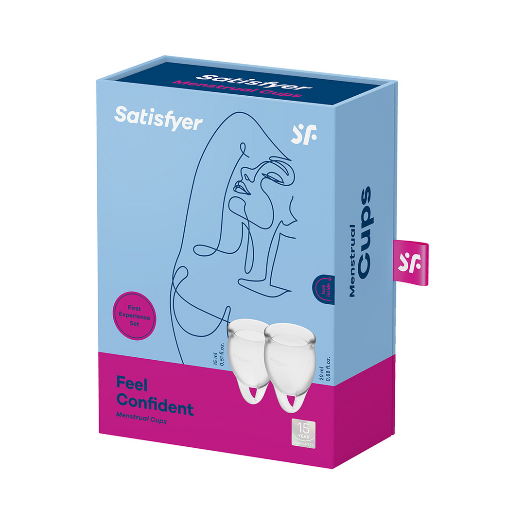 Voel je Zeker – Menstruatiecup – Transparant