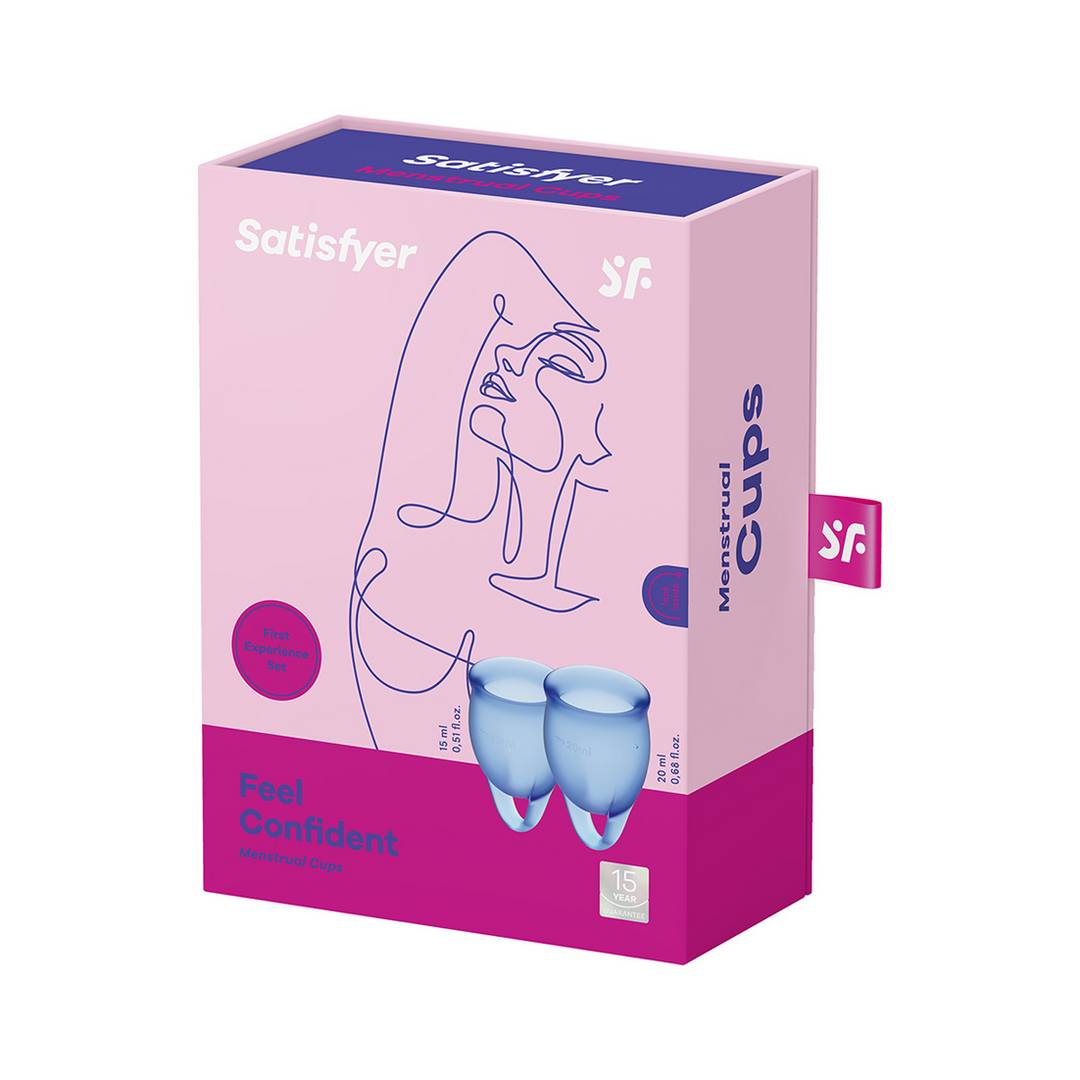 Voel je Zeker – Menstruatiecup – Donkerblauw