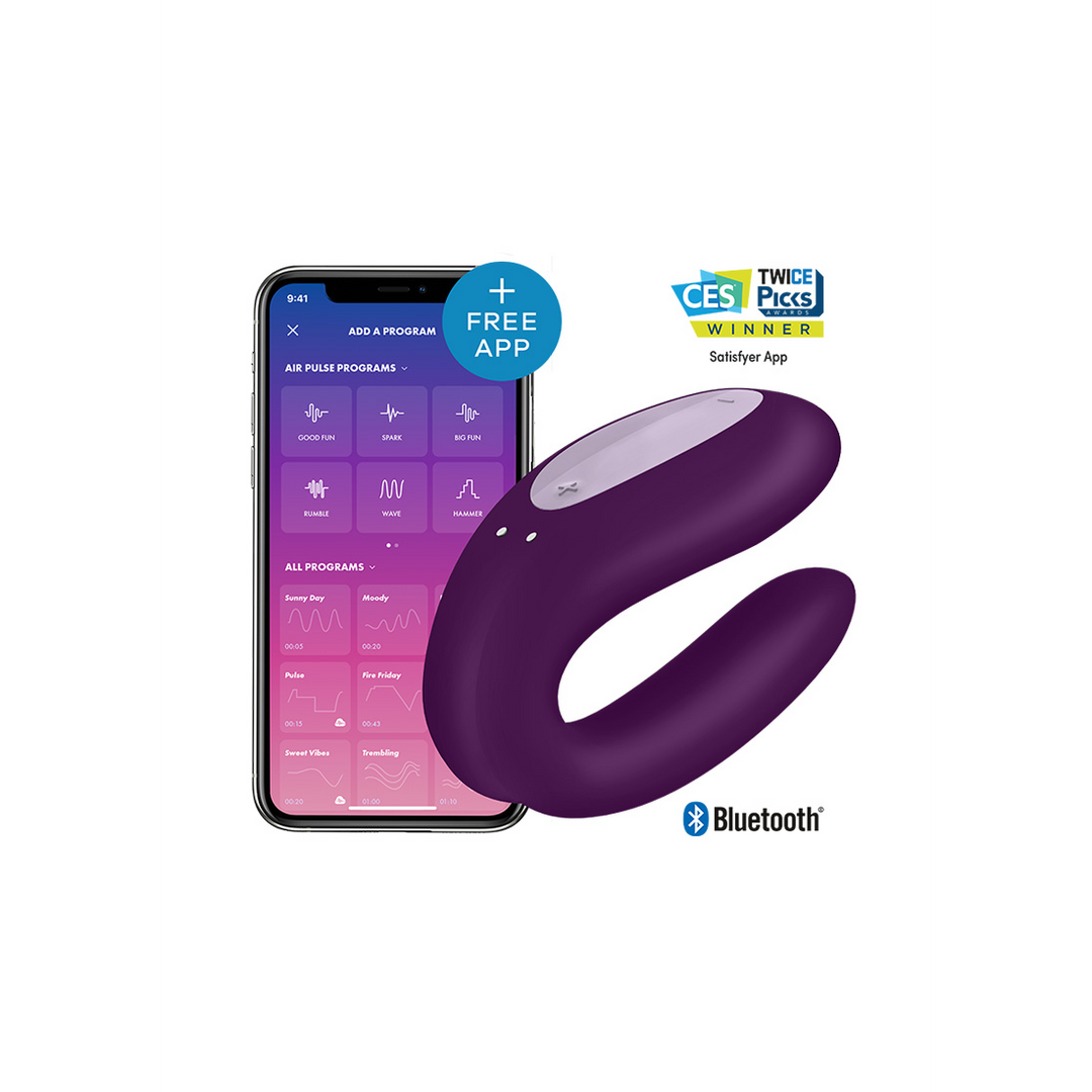 Double Joy – Partner Vibrator – Violet
