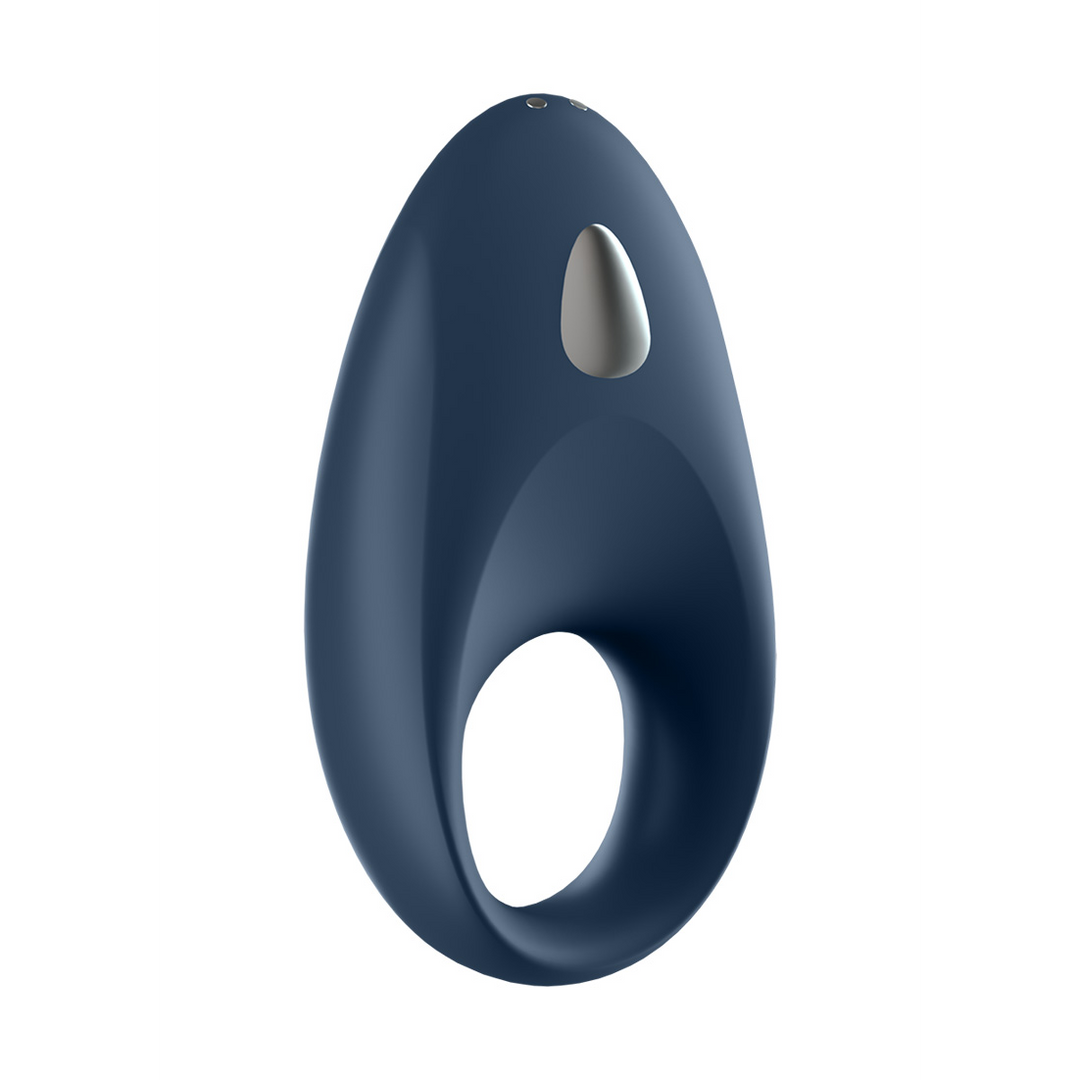 Mighty One – Vibrerende Cockring – Blauw