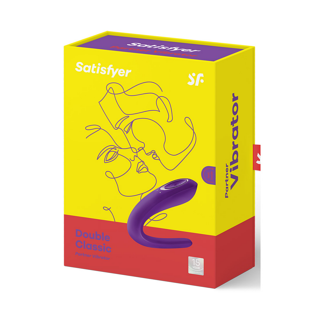 Double Classic – Partner Vibrator – Paars