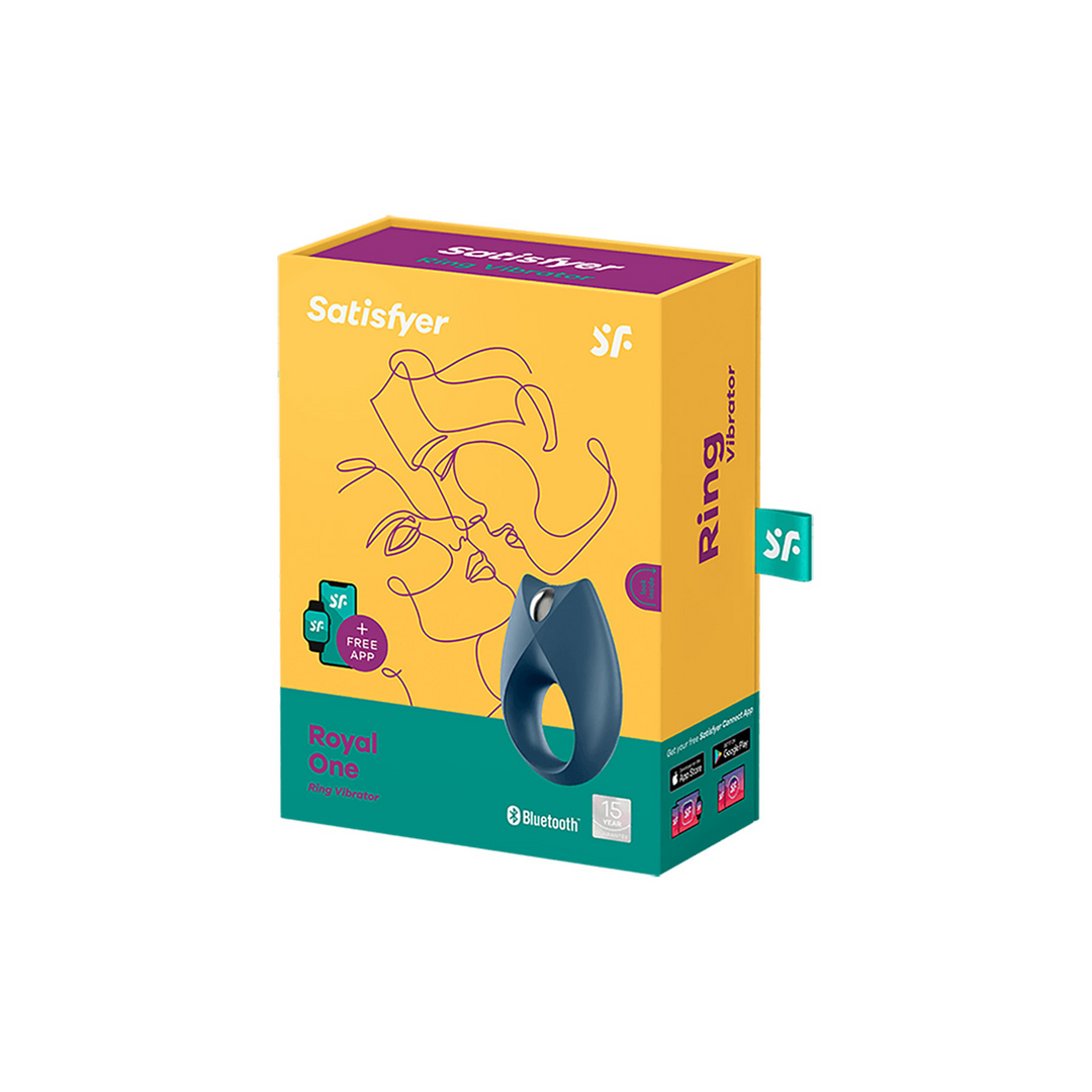 Royal One – Vibrerende Cockring – Blauw
