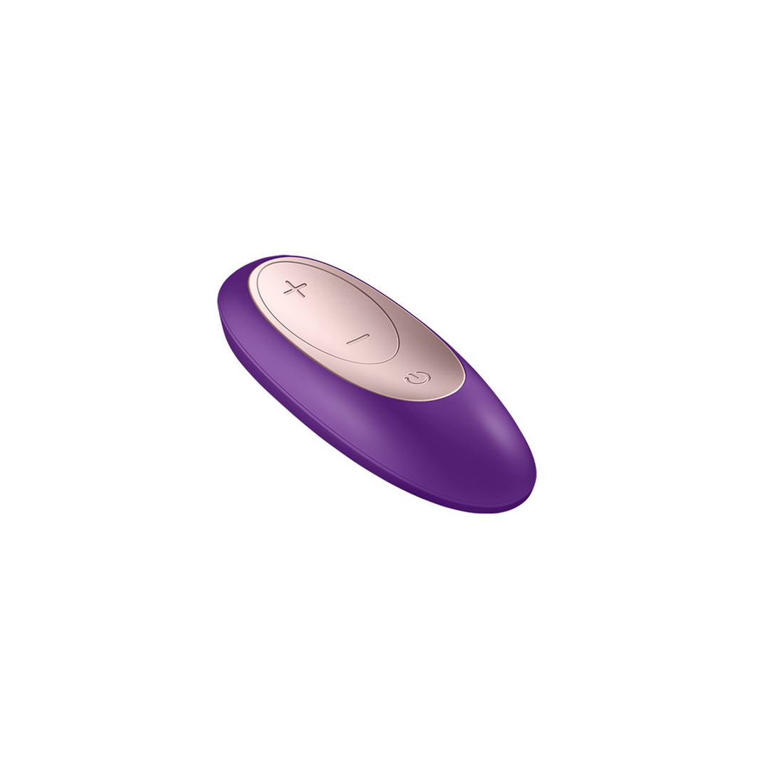 Double Plus – Remote Partner Vibrator – Paars