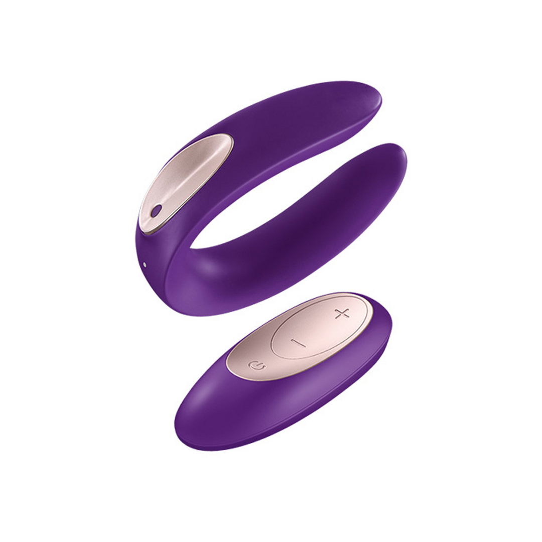 Double Plus – Remote Partner Vibrator – Paars